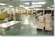常温作業、保管エリア